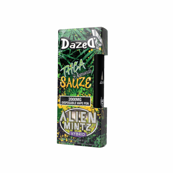 DAZED THC-A DIAMOND SAUZE 2GM DISPOSABLE