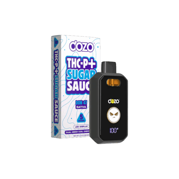 DOZO THC-P + SUGAR SAUCE 5GM DISPOSABLE