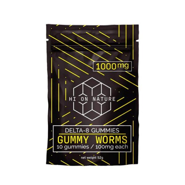 Hi On Nature Delta 8 Gummies, 10CT, 1000 mg
