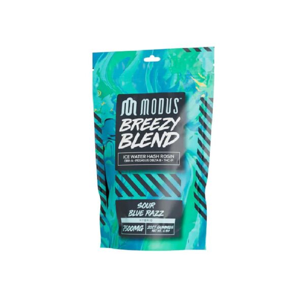 Modus CB9A + THCP + D8P Breezy Blend Gummies, 20CT, 7500 mg