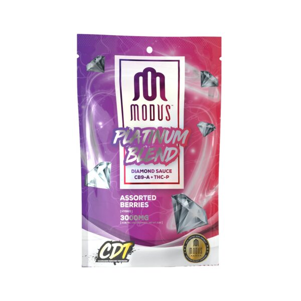 Modus Platinum Blend Gummies, 20CT, 3000 mg