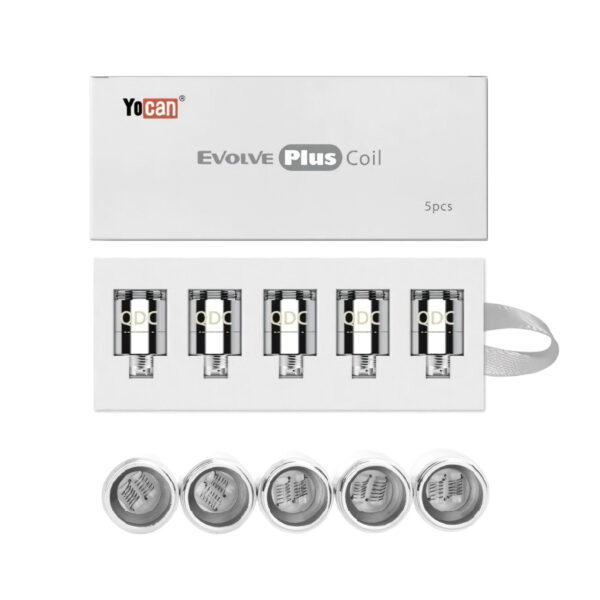 Yocan Evolve Plus Dual Quartz Coils DUAL, 5pk